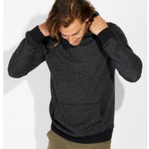EUC Men's Nearly Black Featherweight Pullover Hoodie L